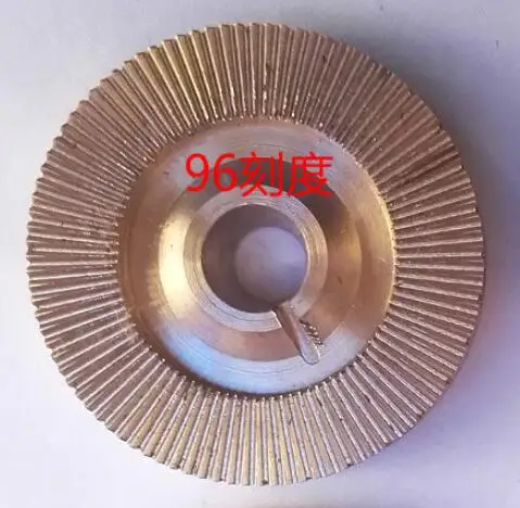 96 division wheel Драгоценный камень, лицевая машина, манипулятор, шлифовальная машина, ювелирная шлифовка нефрита, граненый угол, полировщик, указательная ручка - Цвет: 96 division wheel