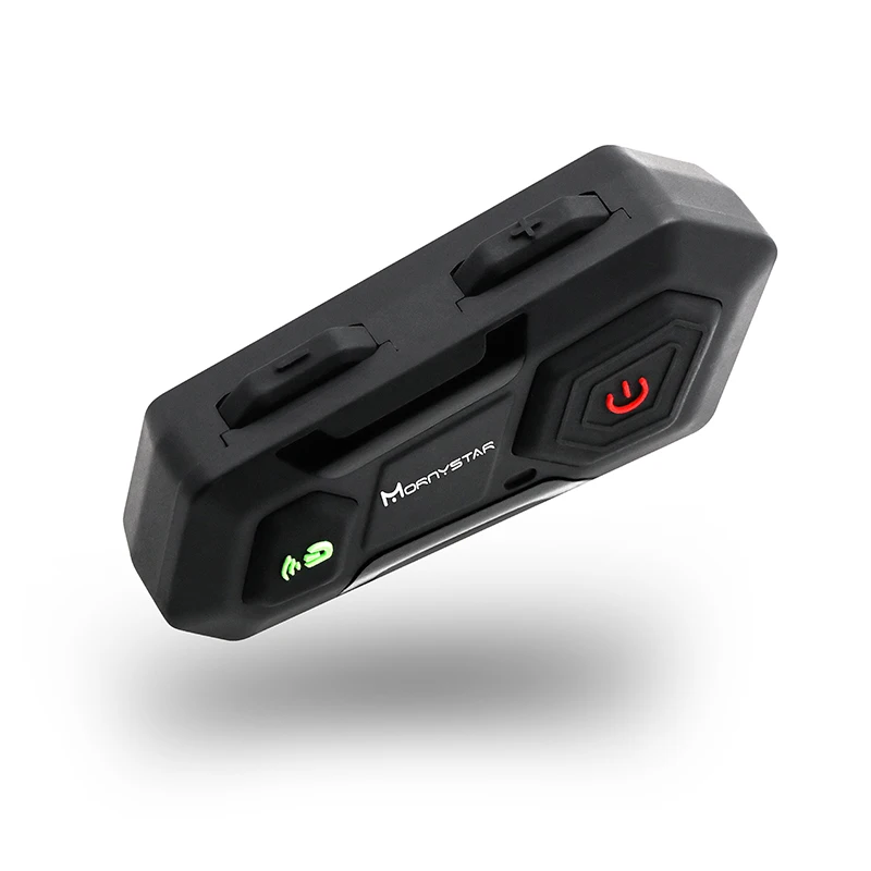 2 шт Mornystar M2 мотоциклетный шлем домофон мотоцикл беспроводная bluetooth гарнитура Водонепроницаемый BT переговорные с FM