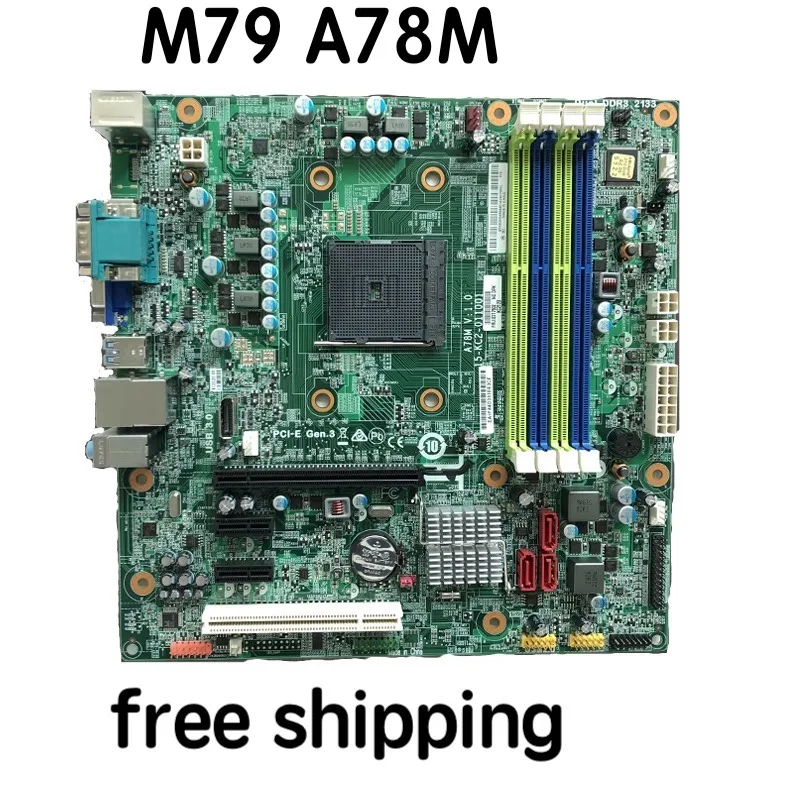 

D3F3-LM2 For Lenovo Thinkcentre M79 A78M Desktop Motherboard 15-KC2-011001 03T7502 Mainboard 100%tested fully work