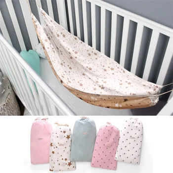 

INS Baby Hammock for Newborn Kid Sleeping Bed Safe Detachable Infant Cot Crib Elastic Outdoor Hanging Basket Rocking Chair Swing