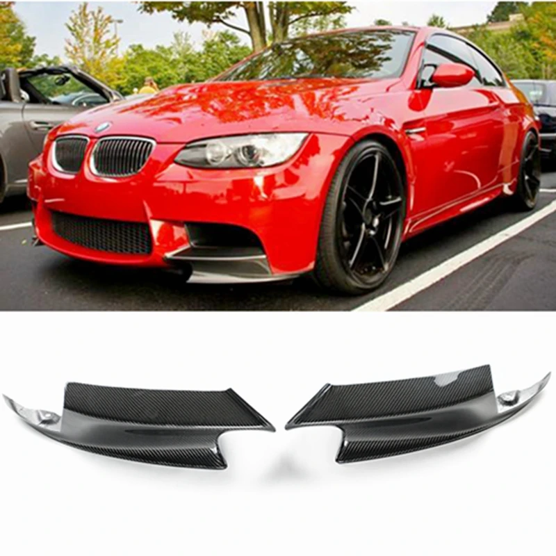 Щитки для переднего бампера BMW 3 серии E92 E90 E93 Real M3 Sedan Coupe Convertible 2007 - 2013 углеродное