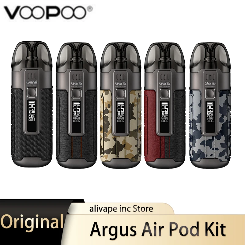 Оригинальный VOOPOO Argus Air Pod Комплект 25 Вт 900 мАч электронная сигарета комплект с