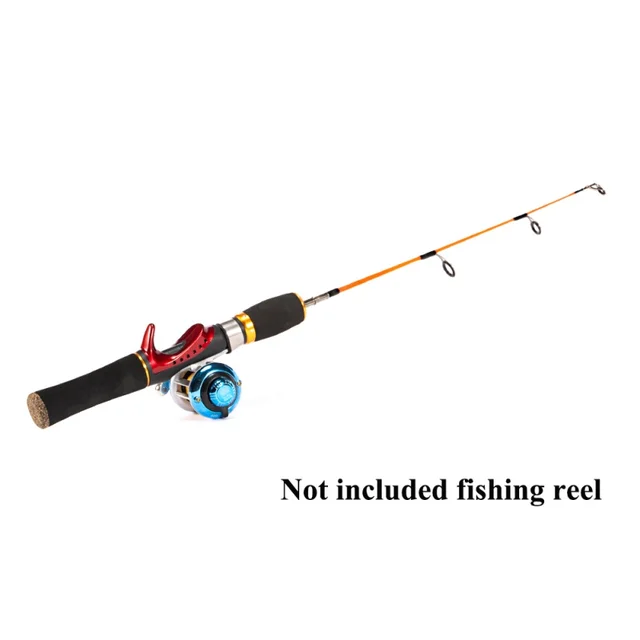 US $4.66 52cm Ice Fishing Rods Portable Pocket Winter Fishing Rods Combo Pen Pole Lures Tackle Spinning Cast