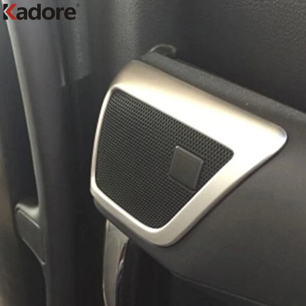 Накладка на дверь динамика из углеродного волокна для Toyota Alphard Vellfire 2016 2017 2018 2019 2
