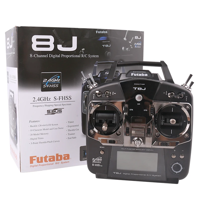 FUTABA T8J 8 Channal S-FHSS пульт дистанционного управления с R2008SB приемником