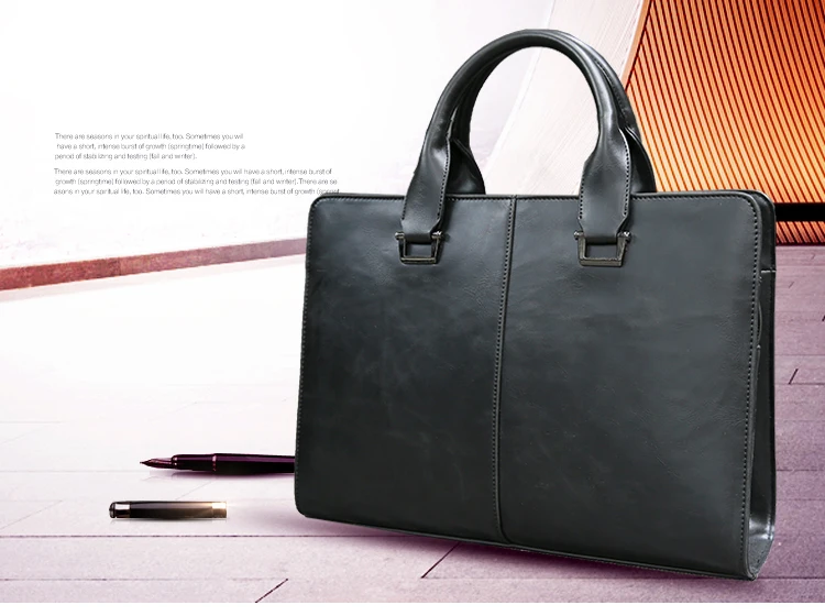 Мужская сумка корейская модная сумка повседневная сумка через плечо 1" ноутбук винтажный кожаный деловой портфель