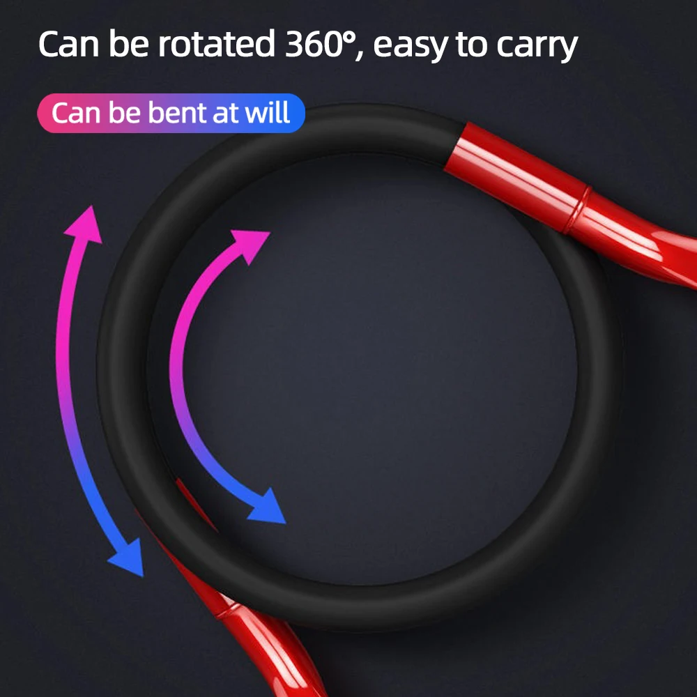 ihuigol Bluetooth Wireless Headphone For iPhone Xiaomi Music Metal Headphone Waterproof Sport Magnetic Neckband Headset With Mic