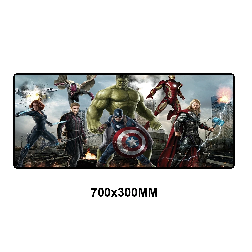 FCZLM-005 Коврик для мыши Мстители Бесконечность войны игры XL Большой Grande коврик для мыши геймерский коврик для клавиатуры Противоскользящий резиновый коврик для мыши для ноутбука компьютера - Цвет: FCZLM-005