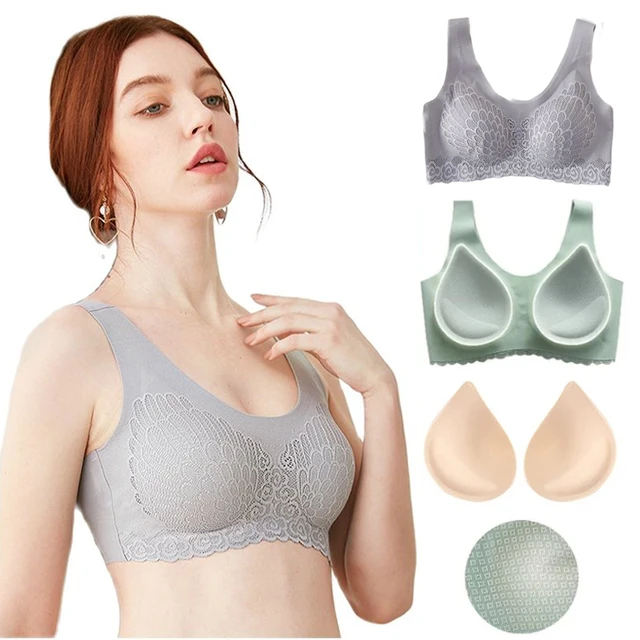 3pcs/lot Seamless Bras For Women Underwear Latex Bralette Push Up