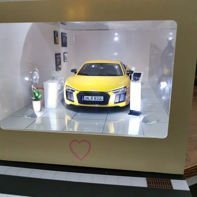 US $140.00 118 High Simulation Creative Car Model For Initial D Scene Dustproof Display Box To Send A Boyfriends Birthday Gift