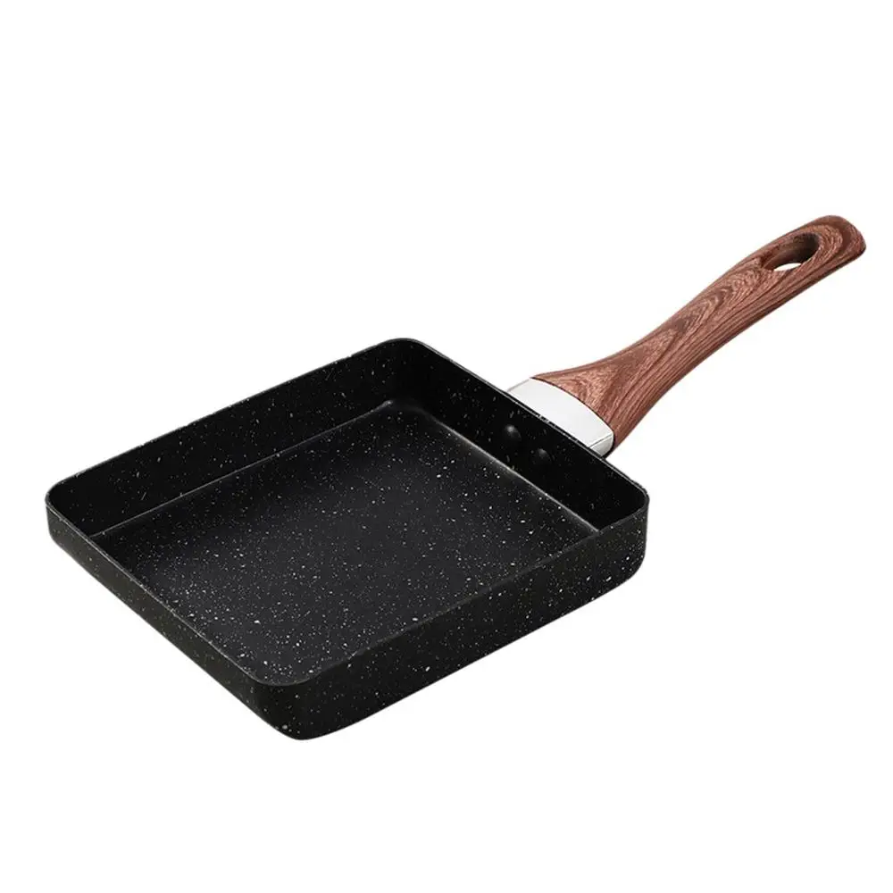 Frying Pans Кастрюля для приготовления пищи мини-сковорода с антипригарным покрытием сковорода с плоским дном антипригарная сковорода костюм для индукционной плиты кухонные инструменты@ 30 - Цвет: Frying Pans
