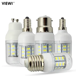 Lampadine Led Bulb Corn Candle E12 E14 E27 B22 GU10 G9 4W 110v 220v 12 24 V Volt For Home Lighting 12v 24v Energy Saving Lamp