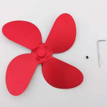 

Creative Portable Fireplace Thermal Power Blower Three Leaf Stove Fan Blower For Oven Durable Wood Stove