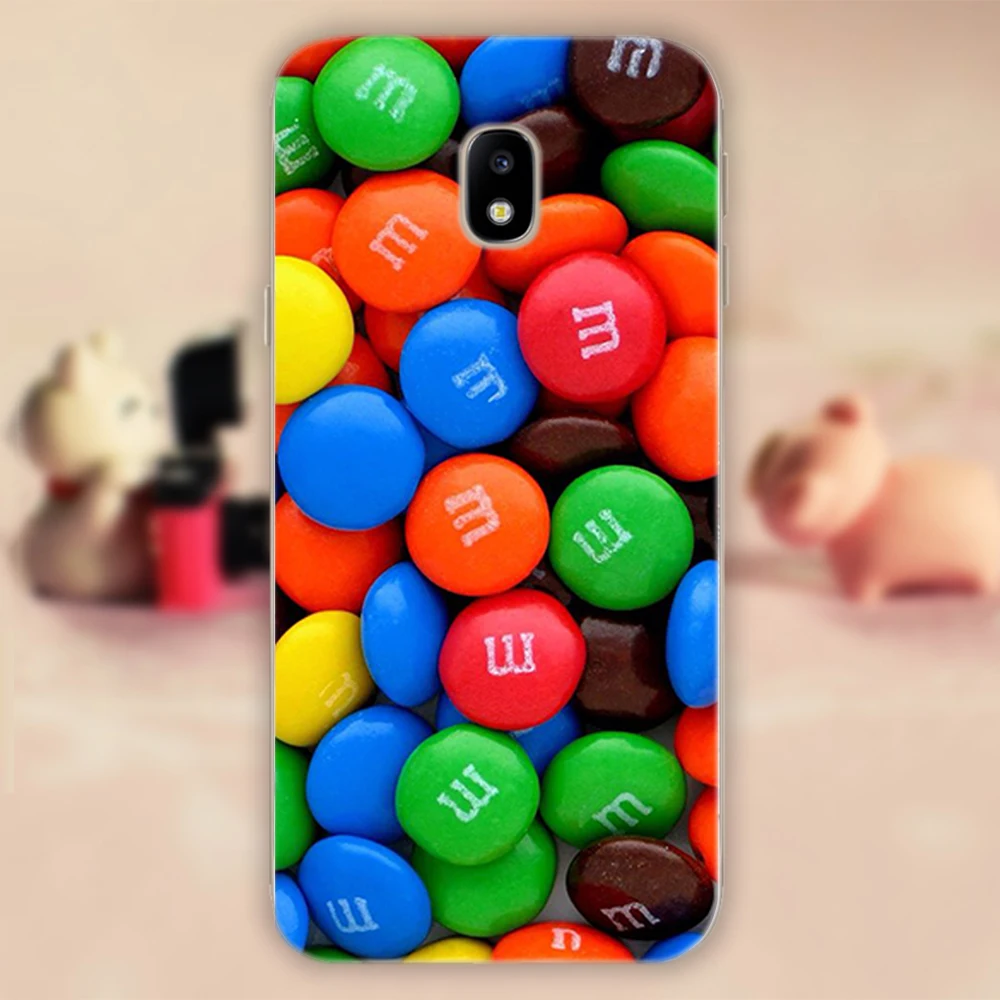 Чехол для samsung J3 J330 J330F 5," бампер TPU чехол силиконовый мягкий чехол для samsung Galaxy J 3 задний Чехол бант - Цвет: 10
