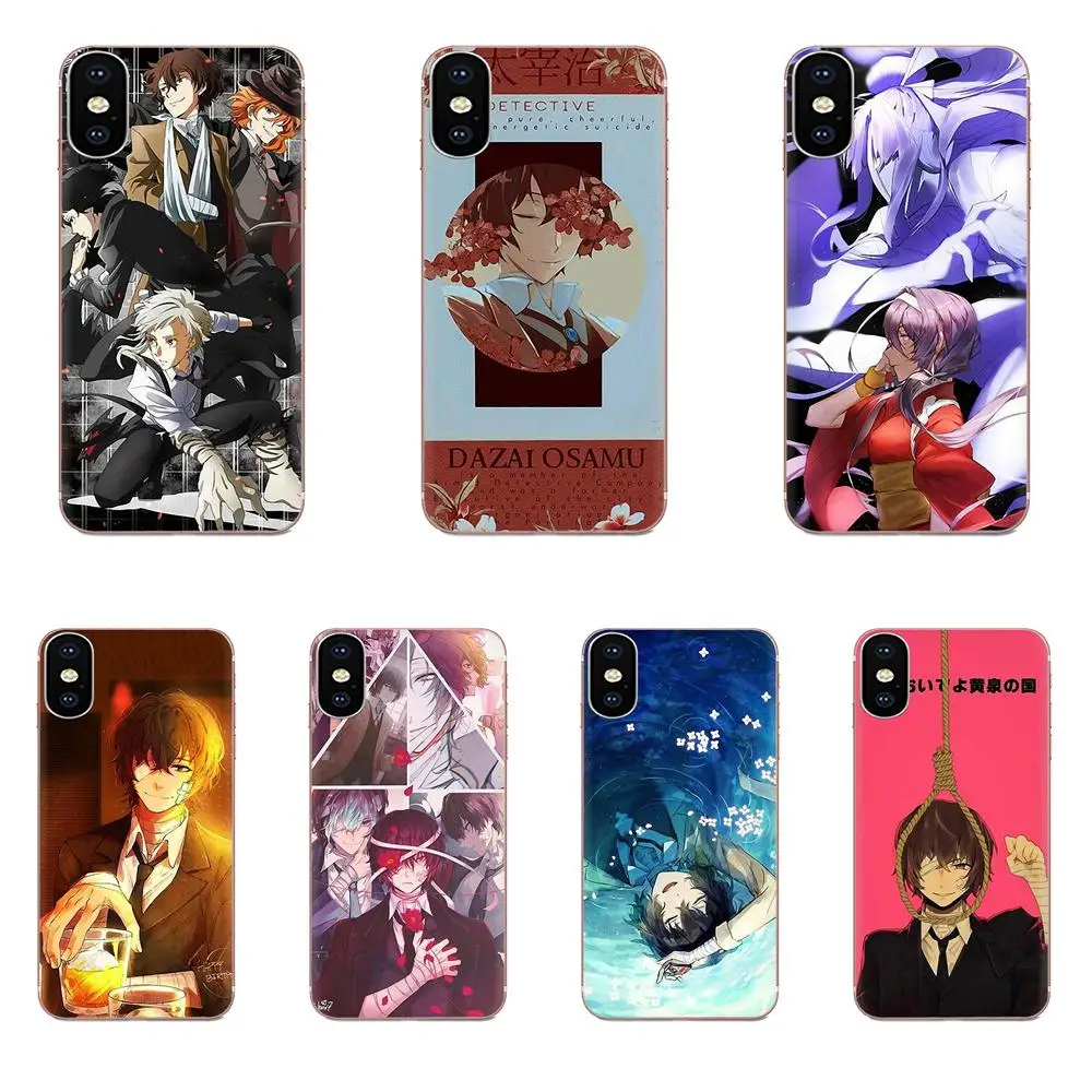

Bungou Stray Dogs Soft Bags Cases For Samsung Galaxy Note 5 8 9 S3 S4 S5 S6 S7 S8 S9 S10 5G mini Edge Plus Lite