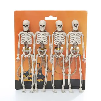 

Halloween Skull Skeleton Pull Flag String Haunted House Family Ornaments Bar KTV Q6PE