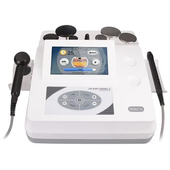 

2 handle Portable ret cet rf tecar therapy physio diathermy indiba fat weight loss machine skin tigthen anti wrinkle machine