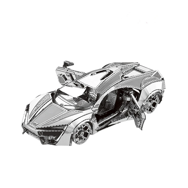Модель 3D пазл металлическая модель комплект Hypersport гоночный автомобиль Сборная DIY