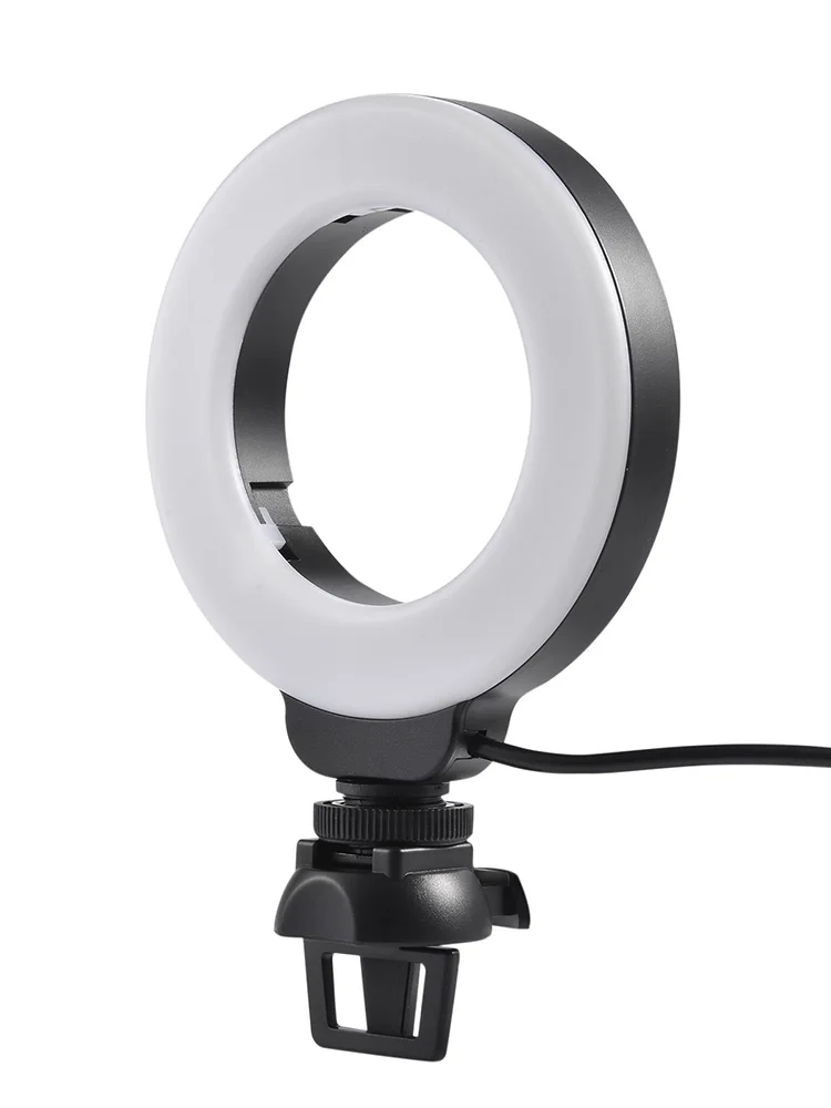 Computer Ring Light Rgb Ringlamp Video Conference Circle Lens With Clip