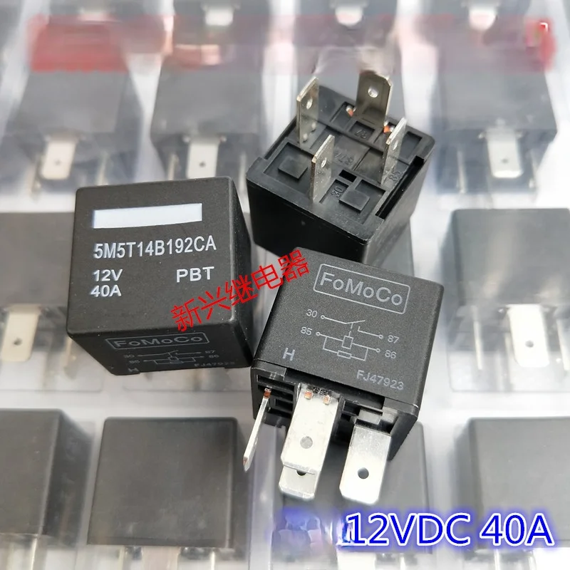 2pcs For Ford Car Air Conditioning Fan Headlight Relay 5m5t14b192ca 12v
