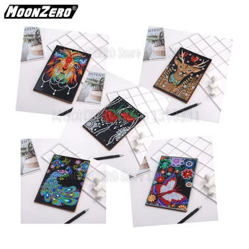 

Diamond Painting Note Book Embroidery Derivative Semi-finished Mosaic Cover 64 Page Blank Notebook Personality Necessary Gifts