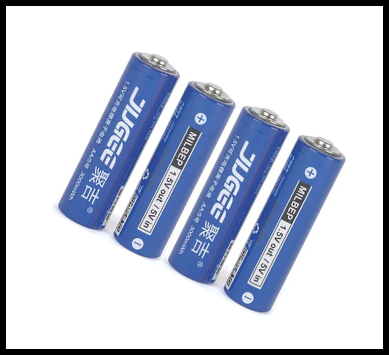 Перезаряжаемый литий-полимерный литий-ионный аккумулятор jugee 4pcs 1 5 v 3000mWh AA |