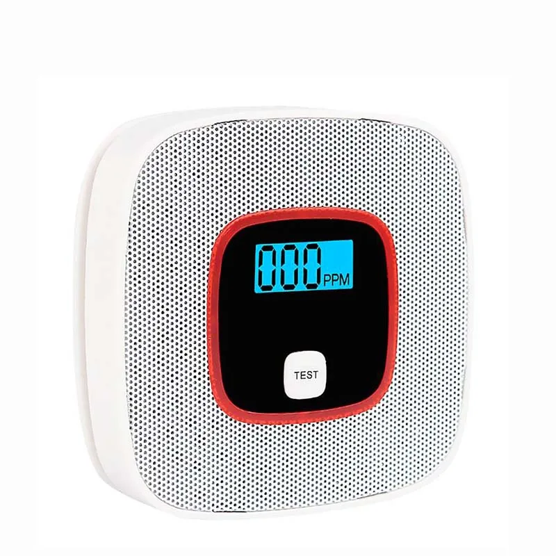 

ACJ616 Security LCD 85dB Independent High Sensitive CO Gas Poisoning Alarm Smart Carbon Monoxide Alarm Security Voice Monoxide