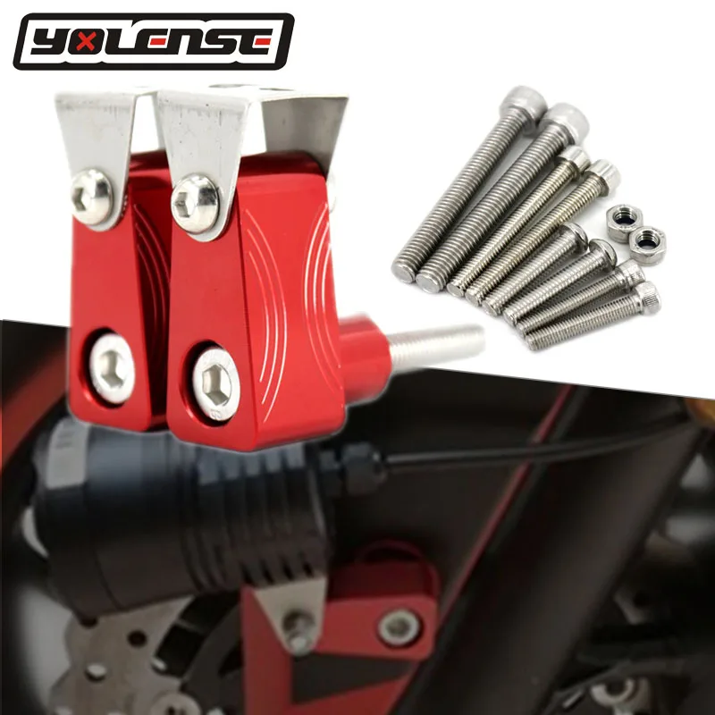 

For HONDA NC750S NC750X NC700S/X VFR800 VFR750 RC51 ST1300 Motorcycle Lower Fork Spotlight Holder Lights lamp Mounting bracket