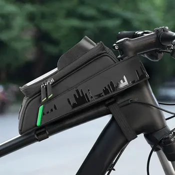 

Bike Phone Front Frame Bag Waterproof Bicycle Top Tube Cycling Phone Mount Pack Phone Case FO Sale