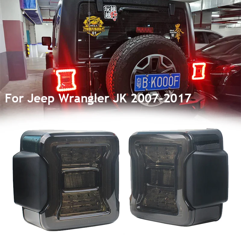 

Стильный светодиодный задний фонарь JK для Wrangler JK 2007 2008 2009 2010 2011 2012 2013 2014 2016 2015 2017