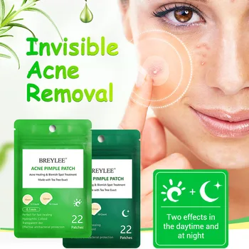 

Day Night Acne Removal Pimple Patch Tea Tree Extract Invisible Stickers Acne Treatment Pimple Remover Face Skin Care