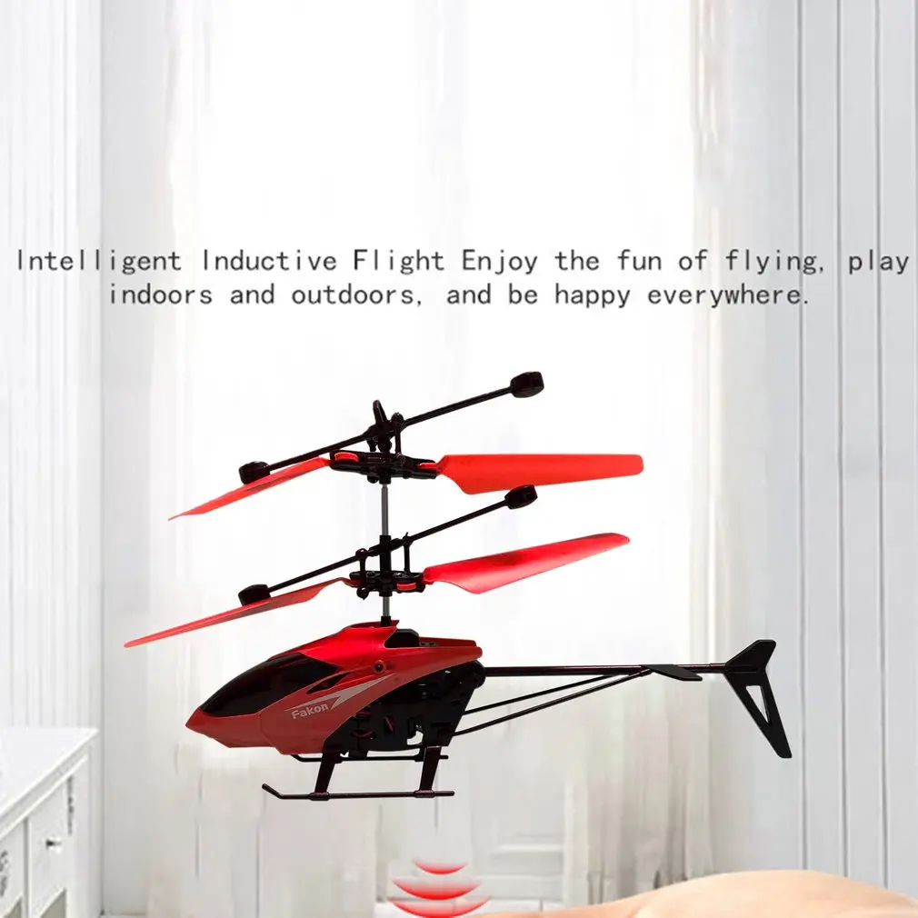 Мини Радиоуправляемый Дрон Летающий вертолет с дистанционным управлением