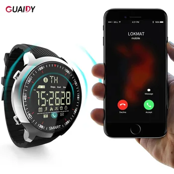 

Sport Smart Watch Bracelet Bluetooth 4.0 Remote Camera Women Men Step Counting Waterproof Wristband Health Heart Rate Monitoring