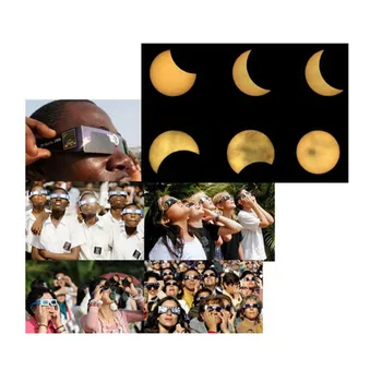 

20pcs Paper Solar Eclipse Glasses,CE Certified Safe Shades for Direct Sun Viewing,Safe Solar Eclipse Shades-Viewer and Filter