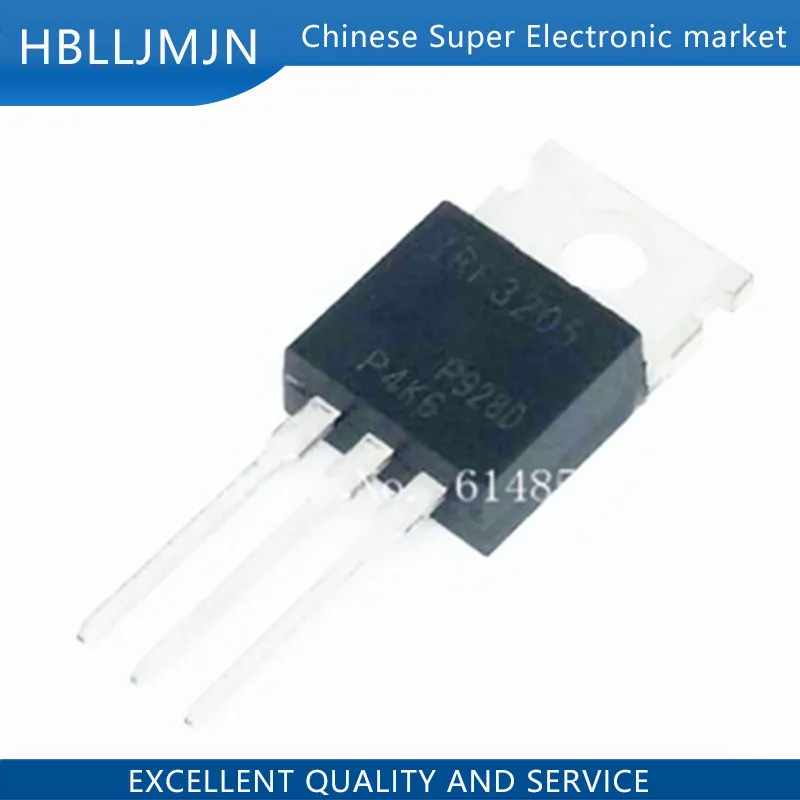 10pcs Irf3205pbf Irf3205 To-220 Irf3710 Irf3808 Irf4905 Irf5210 Irf5305 ...