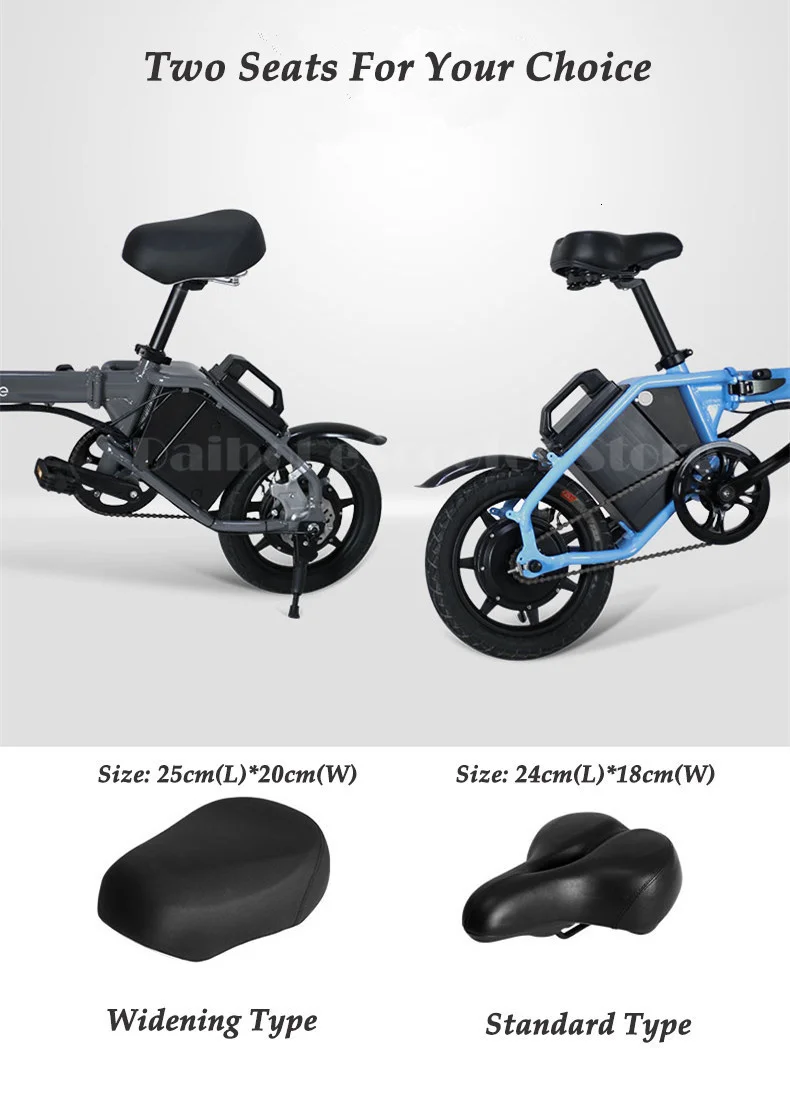 Daibot Portable Electric Bike Two Wheel Electric Scooters Three Cycling ModesSuspension 48V Folding Electric Bicycle For Adult (5)