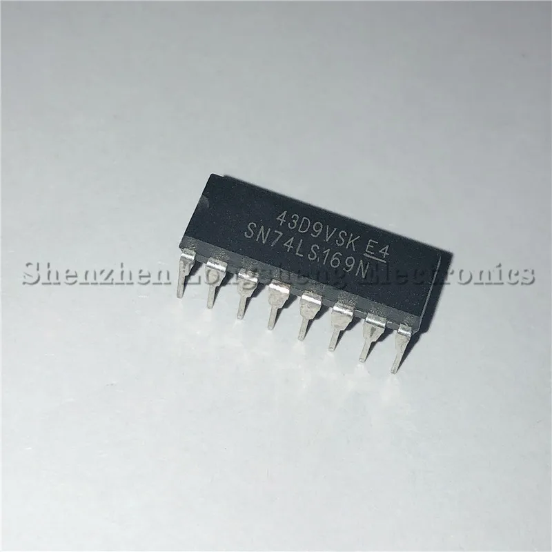 50 шт./лот Новый 74LS169 SN74LS169N DIP 16 4 битный бинарный вверх/вниз счетчик|line counter|line 5p p |