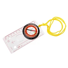 Прозрачный компас руководство направления ориентирование разведчиков армии выживания на открытом воздухе