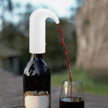 

Electric Wine Dispenser Pourer Aerator Pump Usb Rechargeable Cider Decanter Pourer Wine Accessories for Home Bar Use