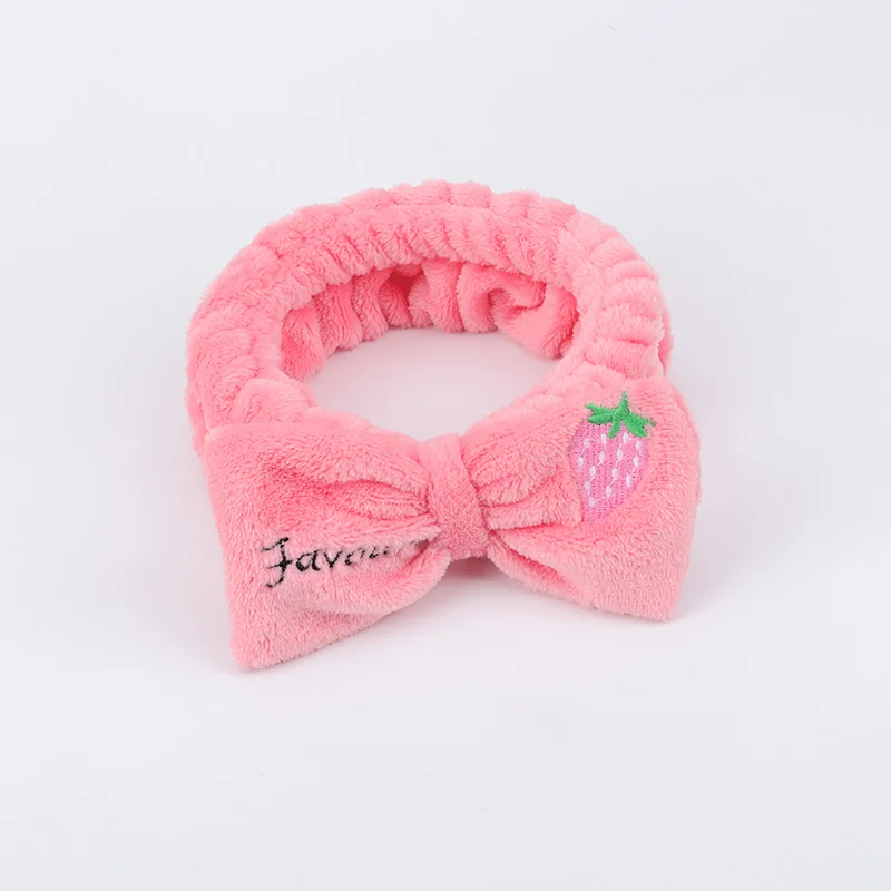 Модная Женская эластичная плюшевая повязка для волос, повязка для девочек, повязка на голову с вышивкой и блестками, аксессуары для волос, головной убор, разные цвета на выбор - Цвет: A185-68