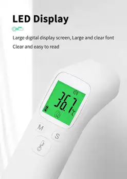 

Medical digital infrared forehead fever gun thermo temprature gun forehead digital infrared forehead thermometer gun