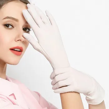 

100pcs/lot Disposable Latex Gloves Universal Cleaning Gloves Multifunctional Home Food Medical Cosmetic Disposable Gloves