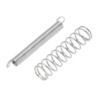 

Spring Assortment Set 200 Pieces Zinc Plated Compression Extension Springs for Repairs Coil Spring Tension Spring Pressure Kit