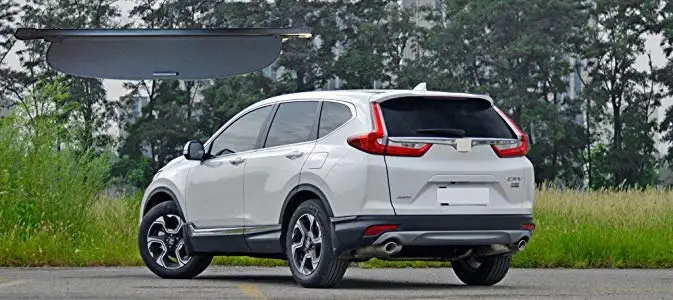 Грузовой безопасности задний багажник крышка выдвижной для Honda CRV черный