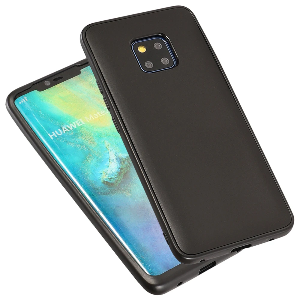 LAPOPNUT Case for Hauwei Mate 20 P20 Pro P8 Lite 2017 P Smart 2018 P10 Plus Soft Silicone Full Body Protection Slim Matte Cover |