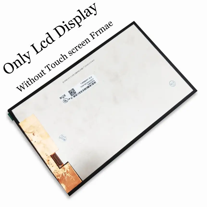 Для lenovo TB3-850F tb3-850 tb3-850F tb3-850M планшетный ПК Сенсорный экран Digitizer+ ЖК-дисплей Дисплей сборки Запчасти черный тестирование - Цвет: Only LCD