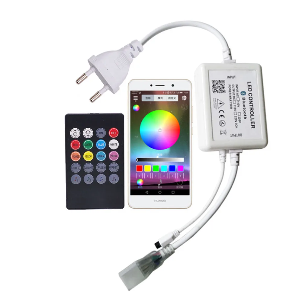 Музыкальный Bluetooth APP пульт дистанционного управления EU US UK AU 20key Kit 220В 110В