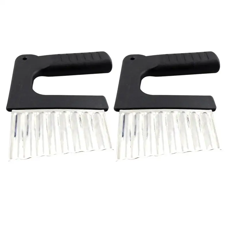 2 шт. волновой резец из нержавеющей стали режущий инструмент для картофеля фри