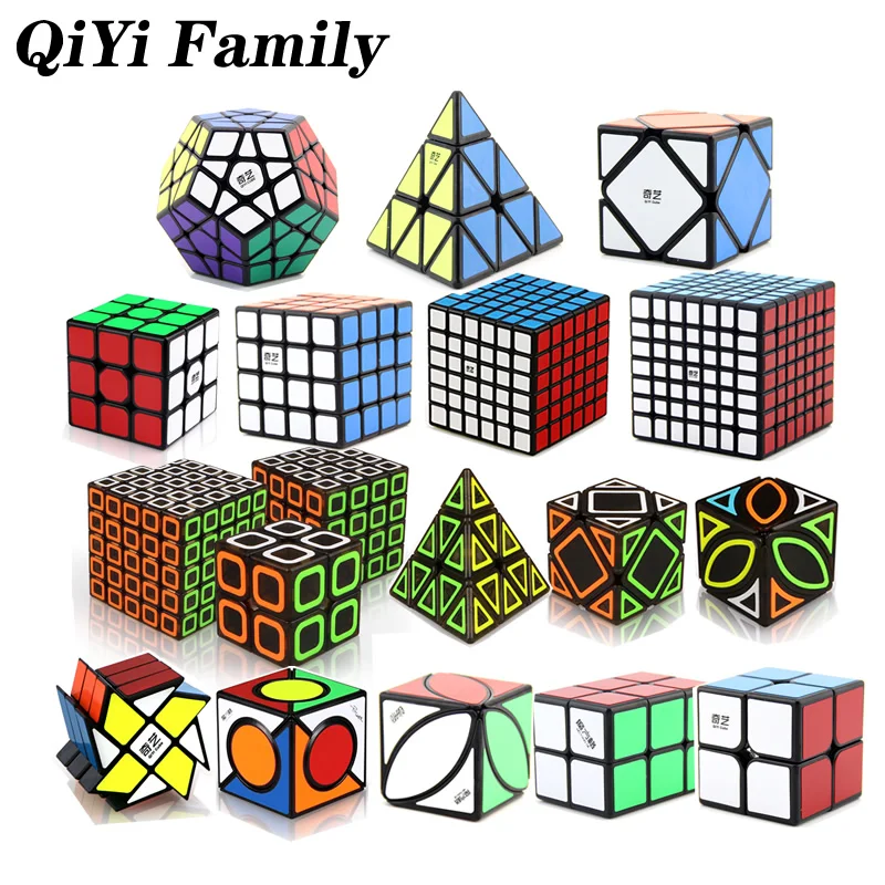 QiYi Family 3x3x3 4x4x4 Pyraminxeds Megaminxeds FangYuan Dimension Ivy Magic Cube MoFangGe Speed Twisty Puzzle Educational Toys
QiYi Family 3x3x3 4x4x4 Pyraminxeds Megaminxeds FangYuan Dimension Ivy Magic Cube MoFangGe Speed Twisty Puzzle Educational Toys