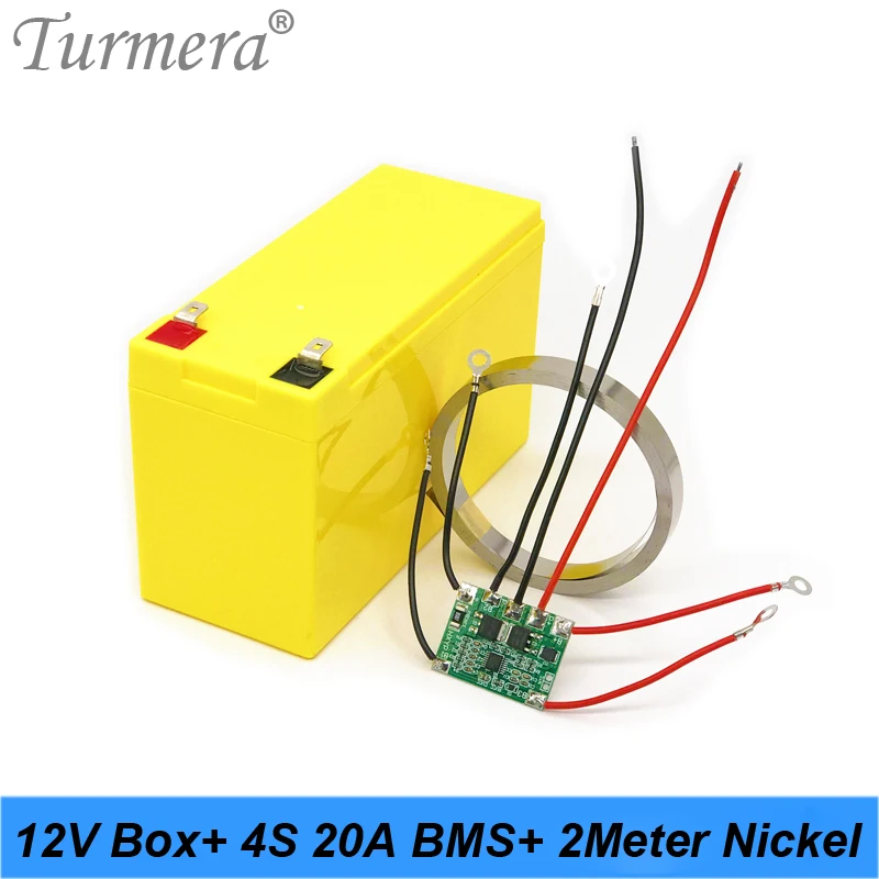 Caixa de Armazenamento de Bateria Suporte 1x4 12v 7ah Fonte de Alimentação Ininterrupta Uso de Bateria E-bike 32650 32700 Turmera-lifepo4 - Image 6